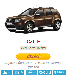 Location de voiture à LE ROBERT 97231