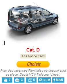 Location de voiture à LE ROBERT 97231